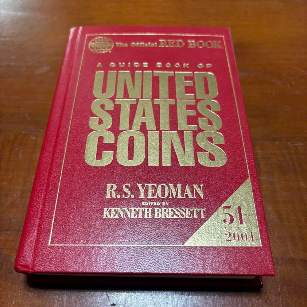 Coin Collector Retro Whitman Red Book Guide to United States Coins 54th Edition